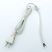 國標兩插帶SR線卡扣電源線 2芯0.751.0平方 切割鑽孔拋光機插頭線