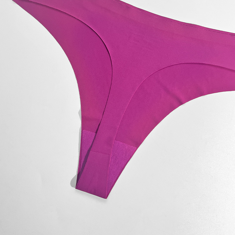 Una pieza sexy damas invisibles pantalones deportivos transpirables de cintura baja sin marcas pantalones interiores grandes al por mayor transfronterizos