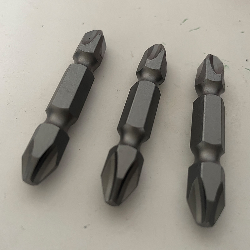 Cabeza de lote de doble cabezal para contenedores Cabeza de lote magnético fuerte de impacto Cabeza de lote en cruz Destornillador eléctrico Taladro eléctrico Cabeza de lote fuerte