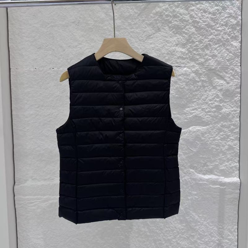 平湖 霜林90白鸭绒羽绒马甲男女秋冬款轻薄保暖背心男女情侣背心|undefined