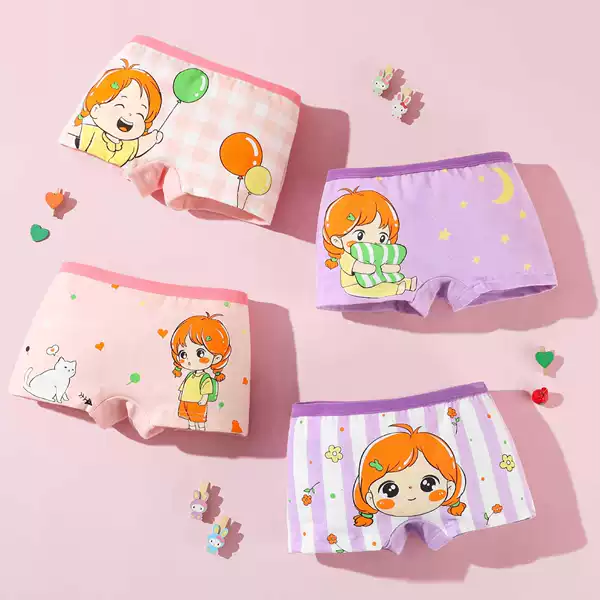 ★Flat corner pillow girl