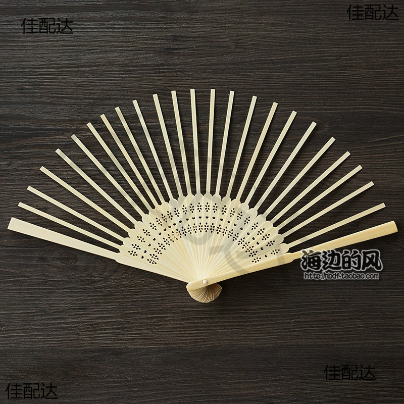21 см складной веер, веерная кость, бамбуковый маленький веерный скелет