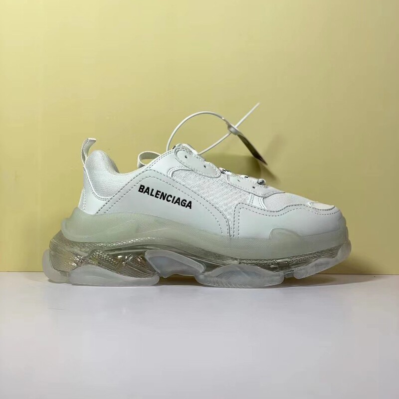 Special Offer Correct High Version Paris Second Generation Series Air Cushion Bottom Retro Shock-Absorbing Mesh Breathable Leather Casual Dad Shoes