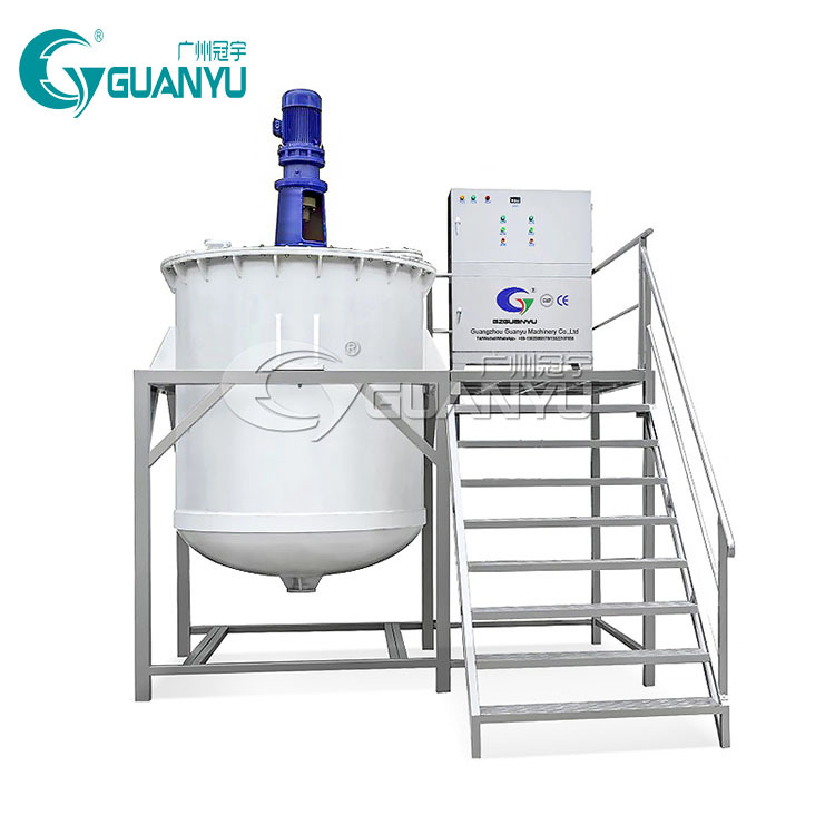 出售PP搅拌罐化工行业化妆品生产气动马达防爆聚丙烯防腐蚀搅拌罐|ru