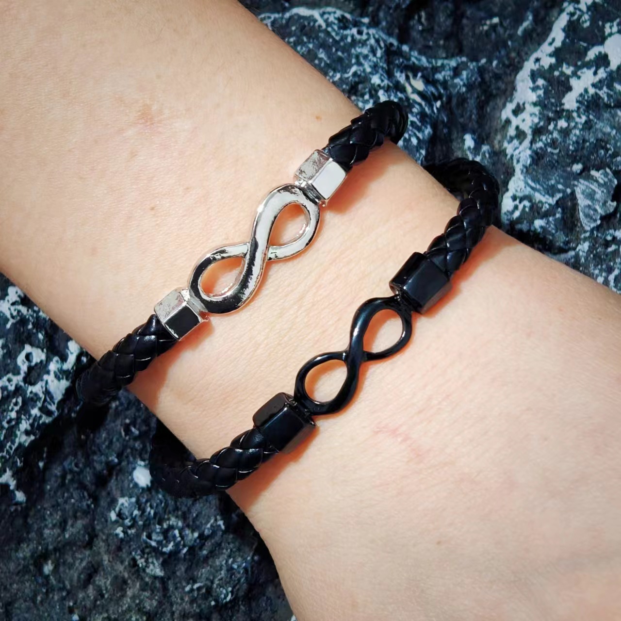 Infinity Bracelet Women Woven Cord Personalized Stylish Jewellery_voghion.com