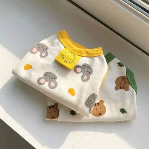 Dog Harness Teddy is more expensive than Panda Mops Shih Tzu Pomeranian Schnauzer Poodle Small Dog Pet Clothes Summer Thin Version