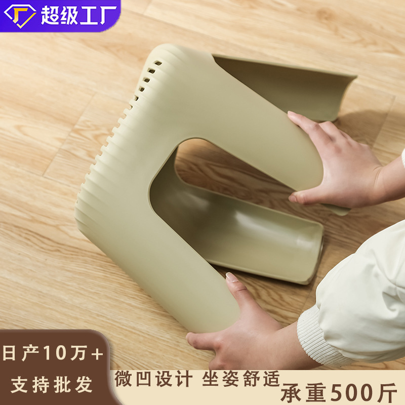 Estantería de baño de los niños antideslizante hogar silla baja estera del pie del inodoro baño pequeño taburete de baño al por mayor de plástico