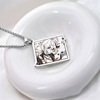 Brand trend necklace stainless steel, pendant for beloved, accessory