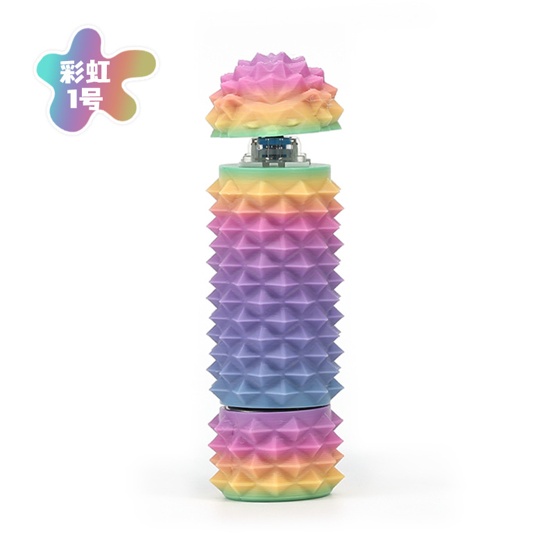 Fidget rotatorio impreso en 3D, juguete antiestrés portátil