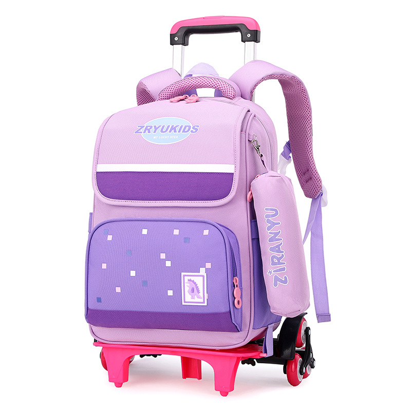 보라색 여섯 바퀴