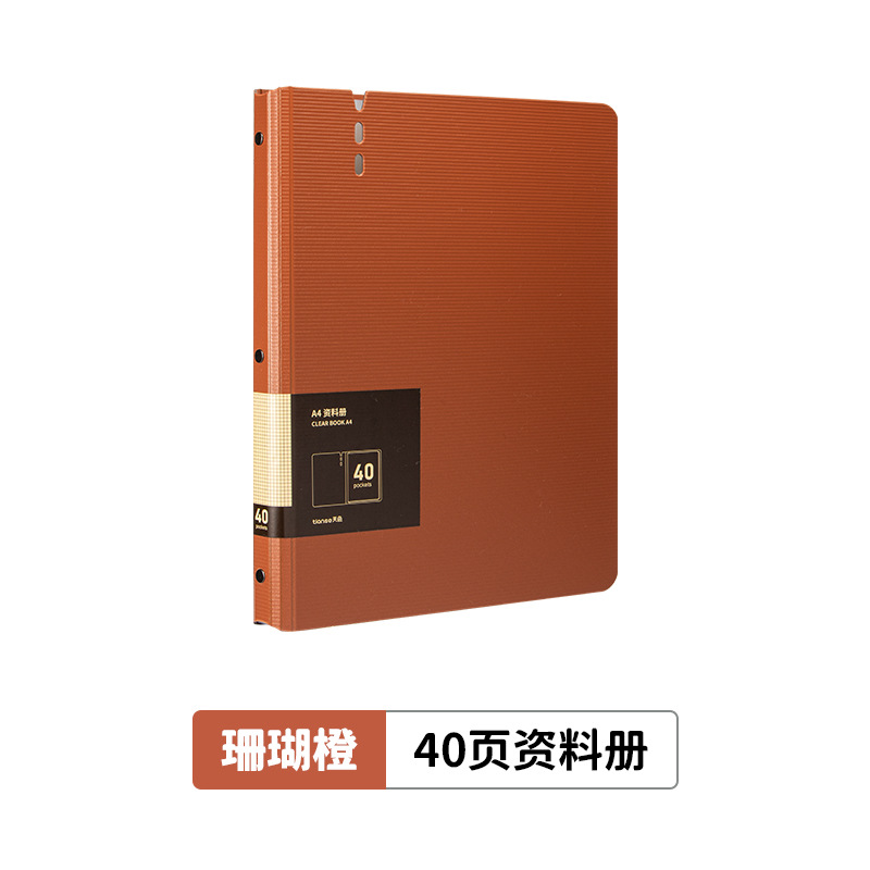 코랄 오렌지 40페이지