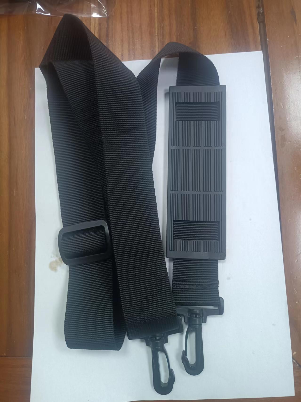 블랙 38*120mm 고무 개 버클
