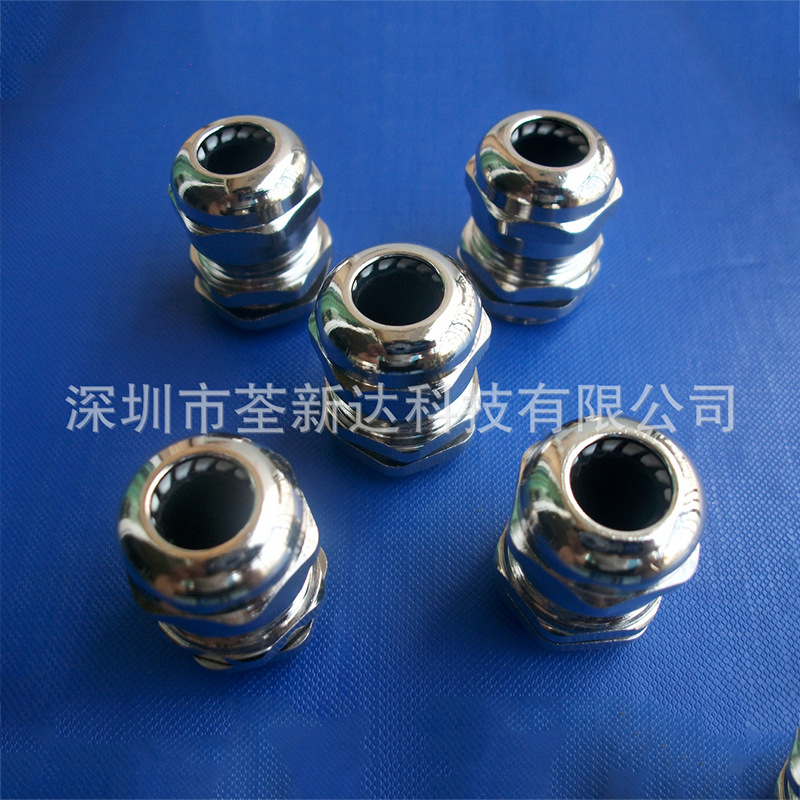 供应广东省铜接头金属电缆防水接头规格齐全款式多样