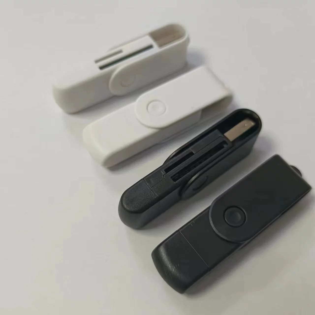 Прямые продажи с завода вращающийся USB/Type-C двухв‑ичный SD/TF картридер компьютер/мобильный телефон двойного использования многофункциональный