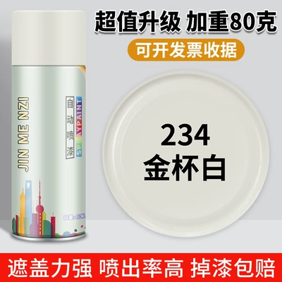 Automatic Hand-Operated Self-Spray Paint Car | Avtomobil boya qələmləri - jinbei-whiteextra-volume-quick-dryinganti-rust-and-anti-corrosionstrong-adhesion