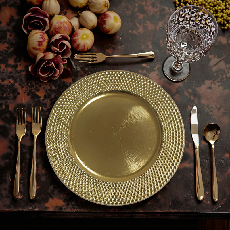 Hotel Wedding Banquet Ins Jewelry Seed-Shaped Storage Plastic Plate Restaurant Charger Plate Plate