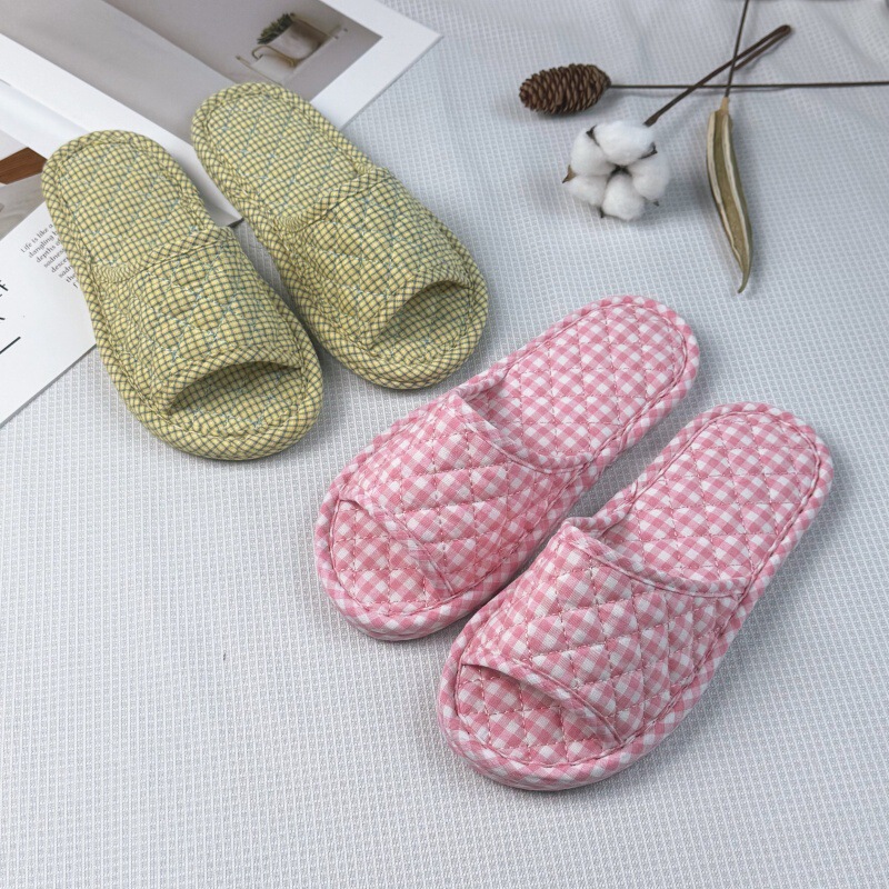 Wholesale Cloth-Soled Silent Slippers for All Seasons Indoor Home Non-Slip Breathable Sweat-Absorbent Wooden Floor Men's and Women's Cloth Slippers