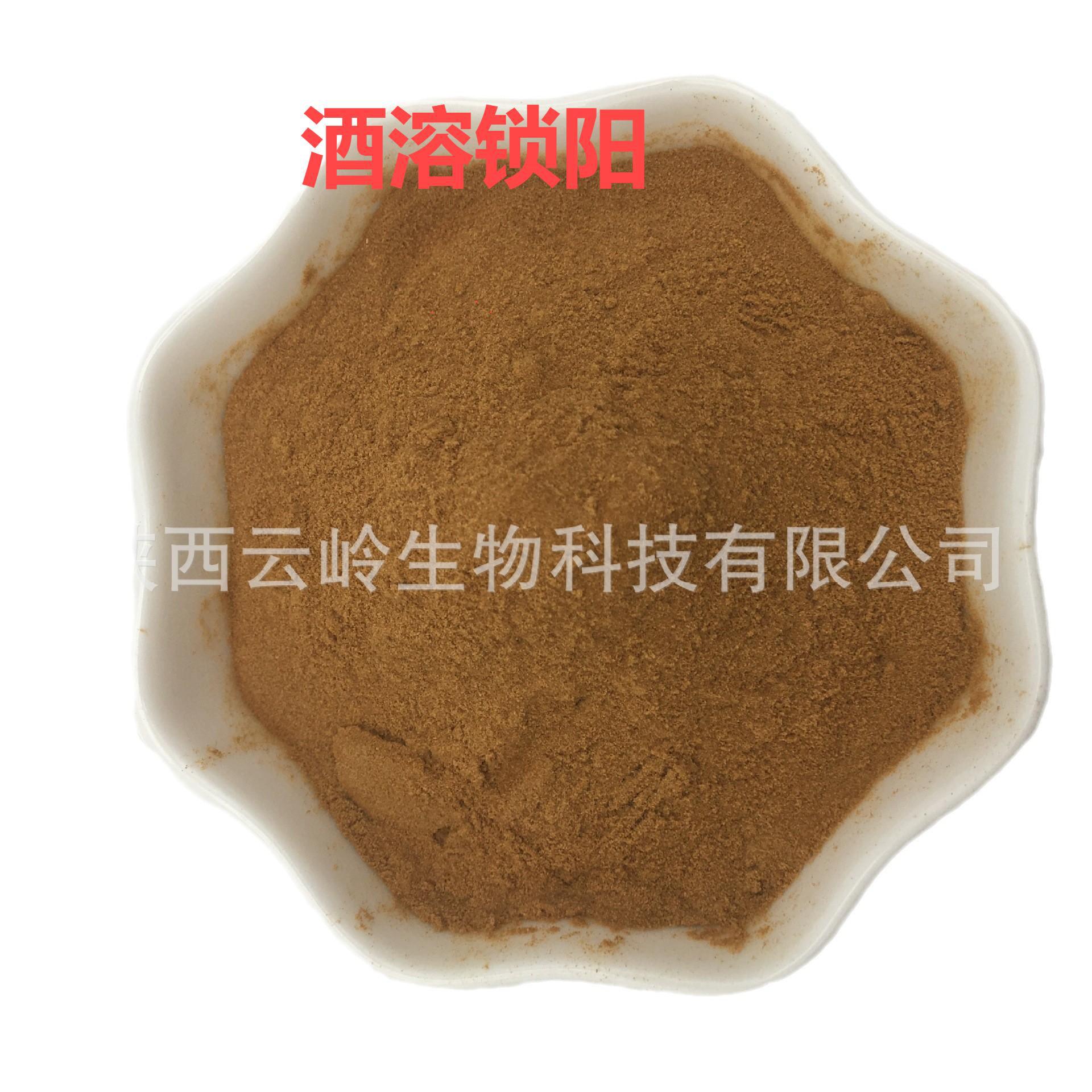 酒溶锁阳 现货浸出物 内蒙古锁阳提取物 低温萃取保健酒锁阳粉