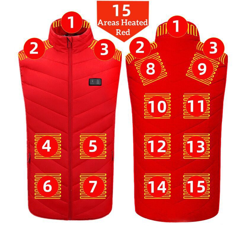 이중 제어 구역 15-빨간색