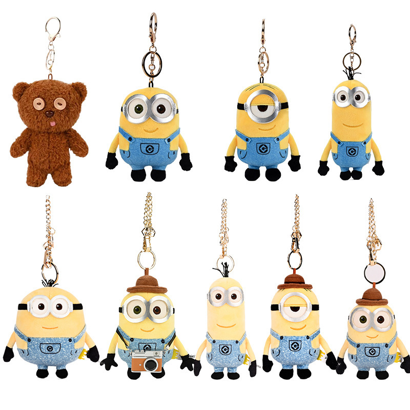 Genuine Minions Doll Plush Toy Despicable Baba Cute Children's Doll Doll Birthday Gift for Girls