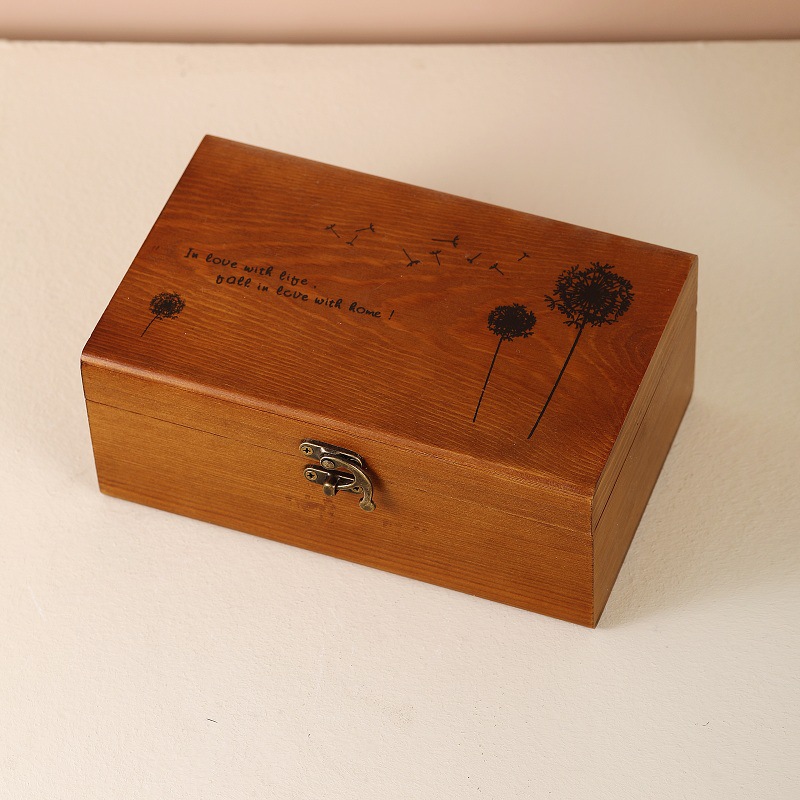 Caja de costura de madera traje de costura del hogar bolsa de almacenamiento vintage caja de almacenamiento hogar multifuncional caja de almacenamiento de costura de madera maciza
