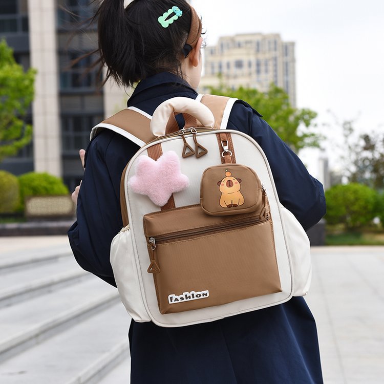 2025 nueva mochila de jardín de infantes para niños, mochila de niños, niñas de 3 - 6 años, mochila de bebé encantadora