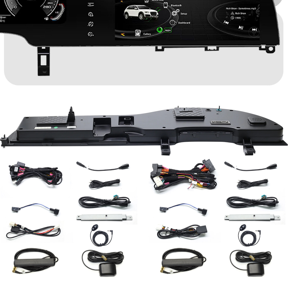 Suitable for Audi Q7 Lcd Instrument Navigation Screen 05-15 Central Control Car Large Screen Navigator Android System