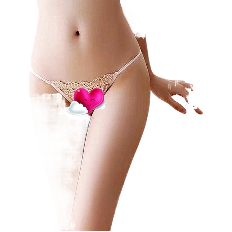 Lace Thong Sexy Underwear Women's Low-Rise Fashion Breathable Quick-Dry Comfortable