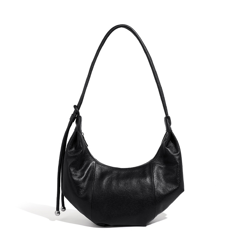 Original Design Genuine Leather Crossbody Bag - Large Capacity Shoulder Bag & Underarm Bag For Women's Commuting - Thumbnail 7