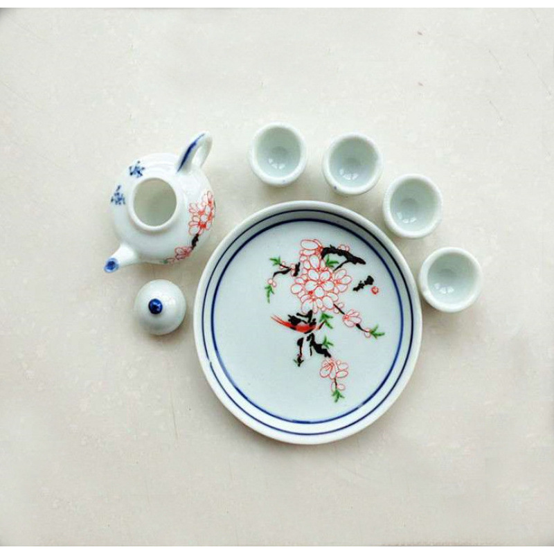 功夫茶具套装过家家玩具茶壶仿真迷你童子茶具套装陶瓷工艺工厂批|undefined