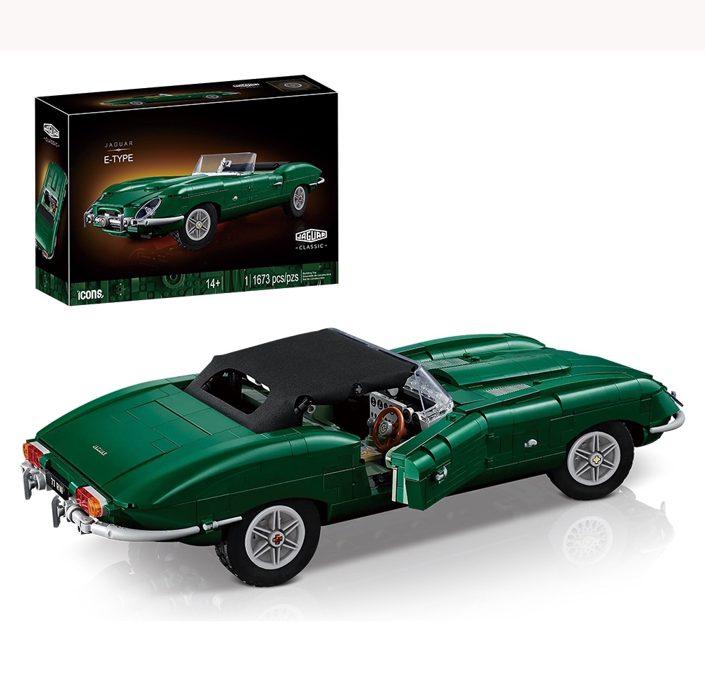 LEGO Icons Jaguar E-Type 11381 Plastic Building Set