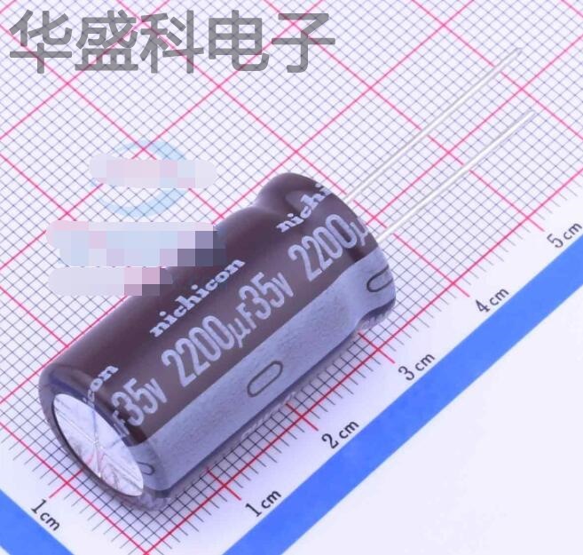 UPW1V222MHD 描述 2200uF 35V 引线型铝电解电容 厂家直销