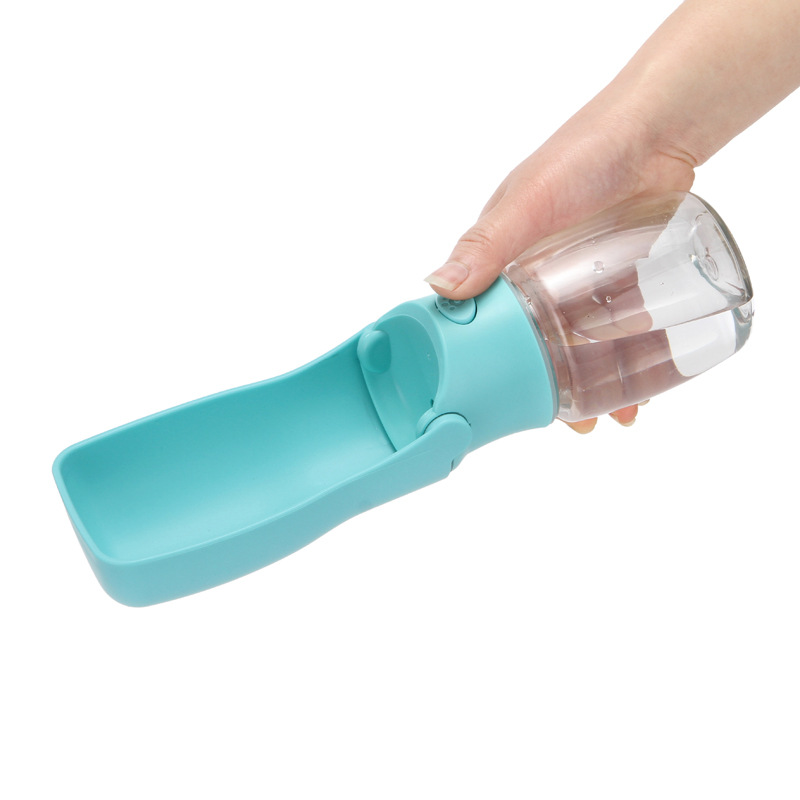 Taza agua perros portátil, plegable