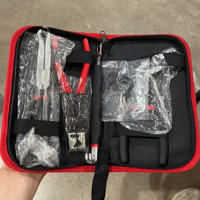 Черный комплект, сумка с молнией, упаковка