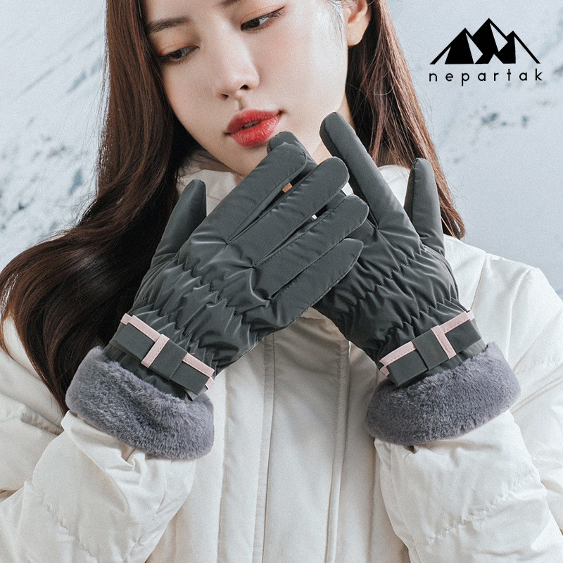 Guantes térmicos Z3 Invierno Polar forrado engrosada pantalla táctil guantes de conducción ciclismo deportes en stock al por mayor entrega transfronteriza