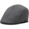 Pure color woolen gray