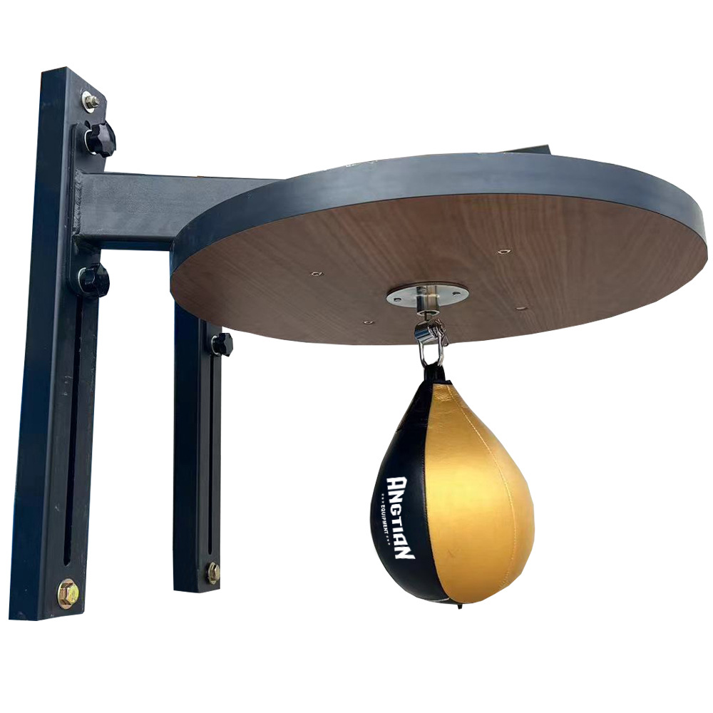 Fábrica Angtian venta directa V-shaped pera plataforma bola de velocidad tipo suspensión bola de reacción ajustable fuerza explosiva profesional