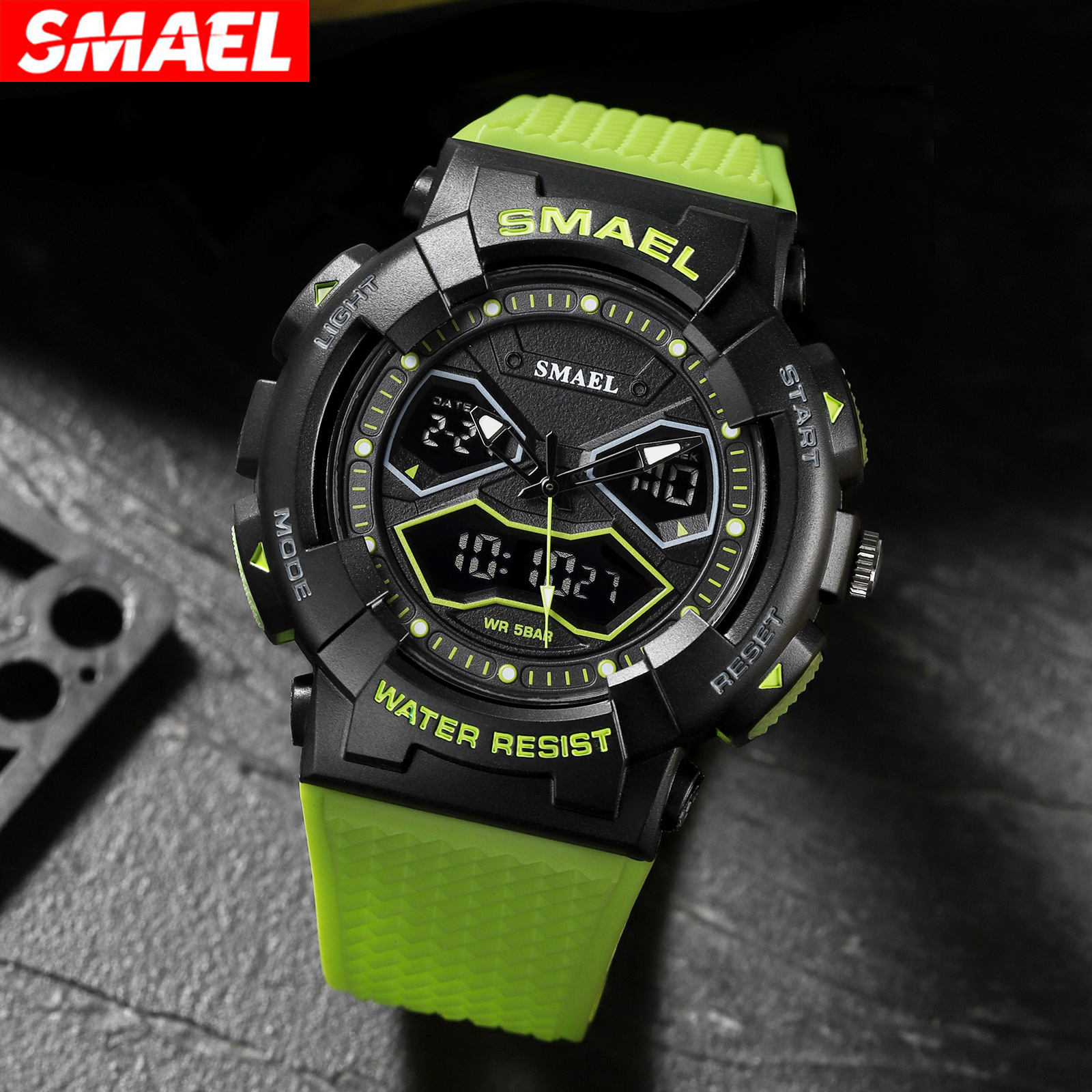 Reloj deportivo para hombre impermeable electrónico digital_voghion.com