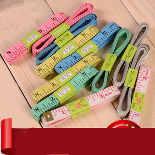 金鱼牌量衣尺 彩色软皮尺 三围尺 布尺 软尺 宽1.3cm长150cm
