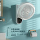 Xinfei Wall Fan Home Kitchen Bathroom Bedroom Wall-Mounted Punch-Free Electric Fan Silent Air Circulation Fan