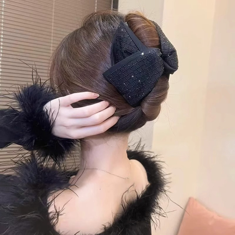 Louis París princesa agarra clip de mujer alta sensación 2025 nuevo clip de cabello de mitad de cabello detrás de la cabeza tocado de cabello