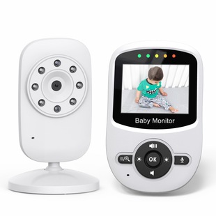 Cross-Border Baby Monitor Sm24 Wireless Monitor Baby Care Device Night Vision Intercom Dropshipping in Stock