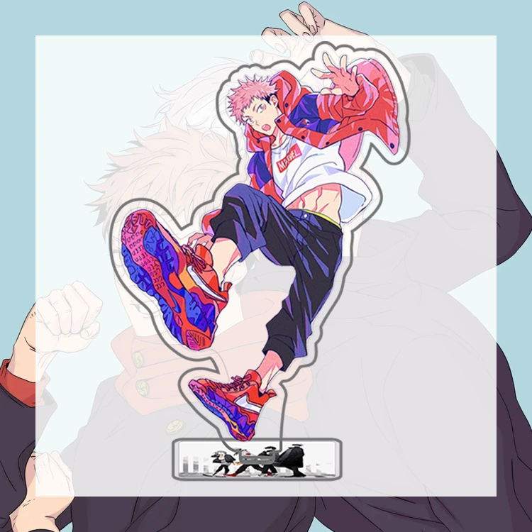 Acrylic Jujutsu Kaisen, double-sided keychain