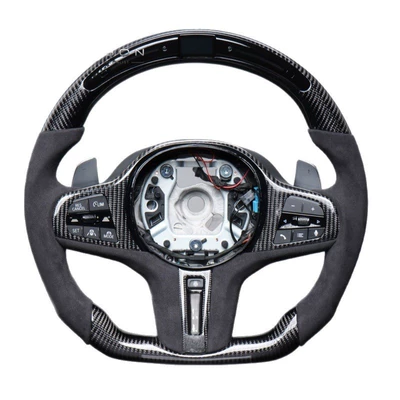 Bmw g Carbon Fiber: Steering wheel