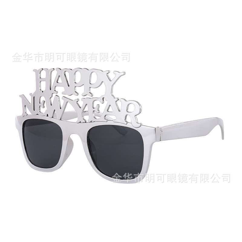 Lentes de Sol Decorativos para Fiesta de Año Nuevo en ABS