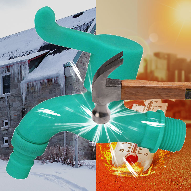 Factory Direct Sales of Winter Quick-Open Washing Machine Faucet Ball Valve with Large Flow Rate, Plastic Faucet Quick-Open Faucet Wholesale