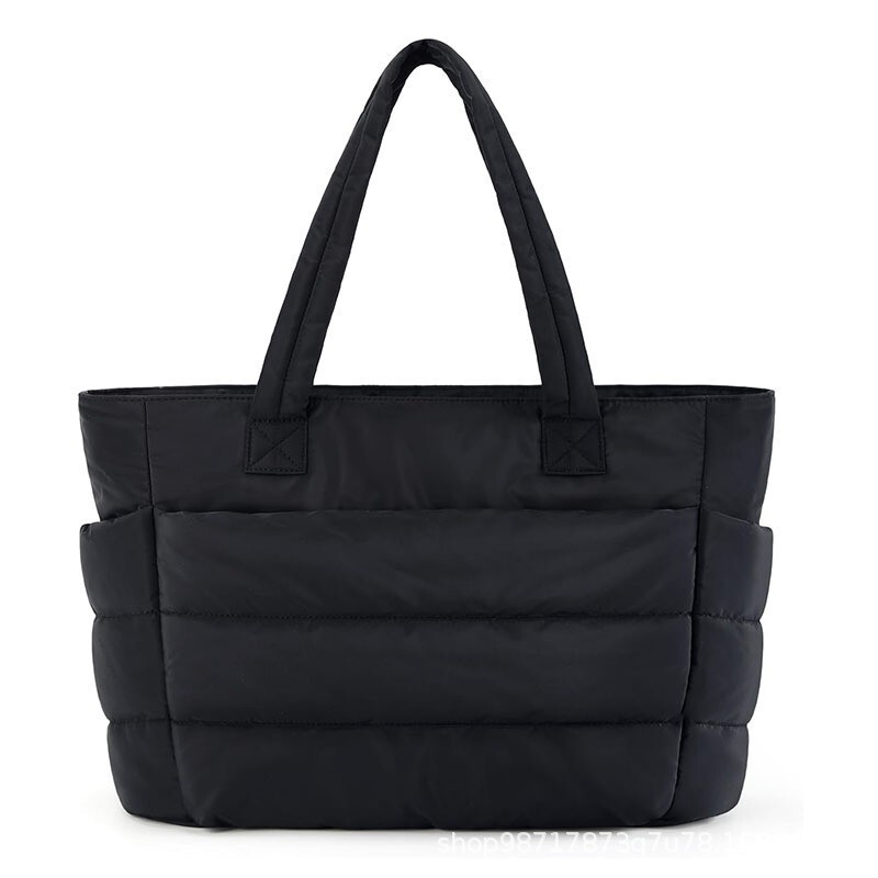 Cross-Border Popular Fashion Casual Women's Bag Fluffy Tote Bag Pleated Cotton Lightweight Travel Work Beach Fitness Bag Cross-Border Popular Fashion Casual Women's Bag Fluffy Tote Bag Pleated Cotton Lightweight Travel Work Beach Fitness Bag