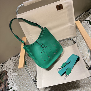 Evelyn 29 Big Brand Togo Leather Double Shoulder Strap Shoulder Crossbody Underarm Large Capacity New All-match Bag for Women