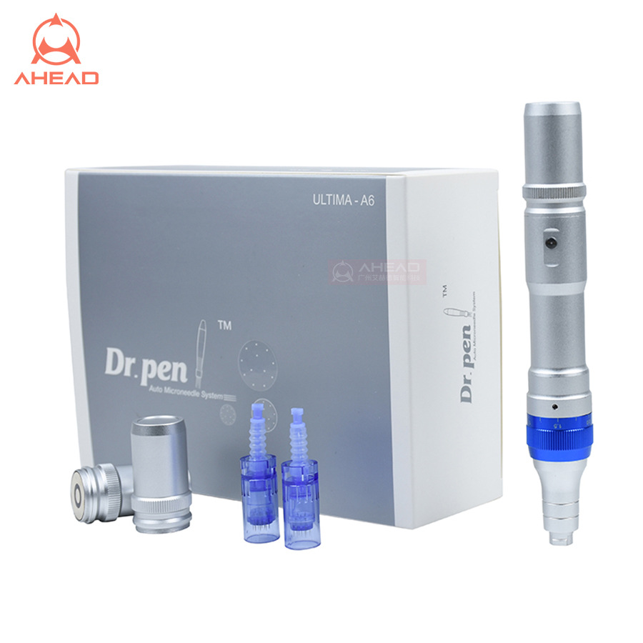 Transfronterizo con código falsificado DR.PEN microneedle eléctrico Ultima A6 doble batería eléctrica microneedle instrumento a6a8s