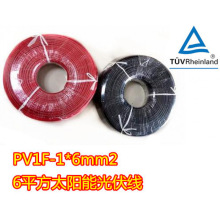 太阳能光伏电缆太阳能光伏线6平方PV1F-1*6mm2 抗老化TUV认证